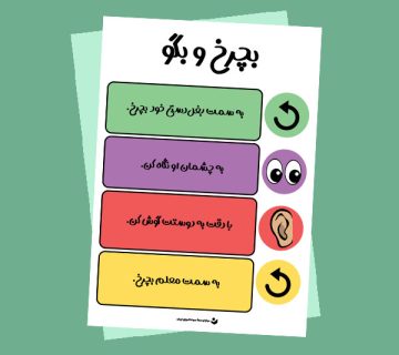 پوستر «بچرخ و بگو (۱)»